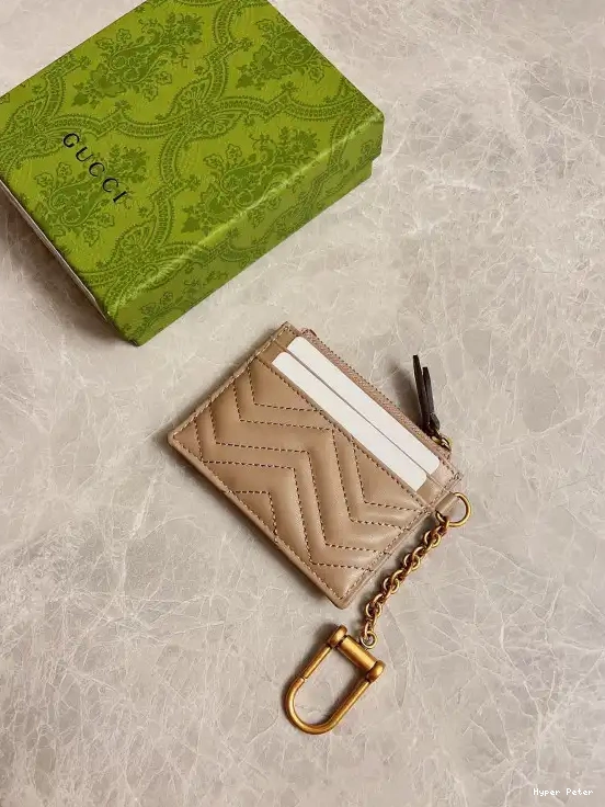 Hyper Peter keychain wallet Gucci Marmont GG 0616